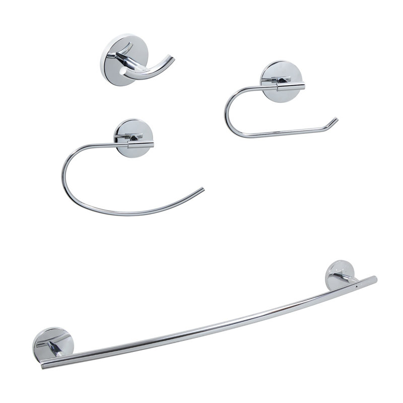 Ensemble de quincaillerie de salle de bain 4 pièces