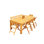 Surfliner Outdoor 9 - Piece Teak Dining Set