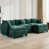 Chenille verte