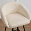 Tabouret de bar Sherpa 26,6 "avec structure en métal Absalom-1247068087-1226835683