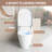 One Piece Bidet Toilet With Auto Close Seat, Siphonic Jet For Clean Flush, Warm Water Supply And Multiple Flushing Methods Smart Dryer, Seat Lid, Washing Options Temperature Adjustment-128987167