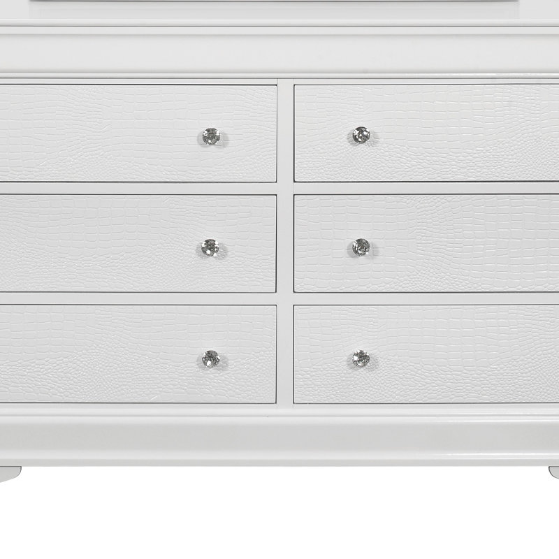 Commode Shaker, Blanc