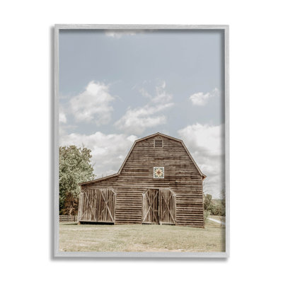 «Peaceful Country Barn Farmland», estampe numérique par Jennifer Rigsby