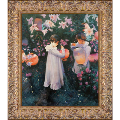 " Carnation, Lily, Lily, Rose " by John Singer Sargent