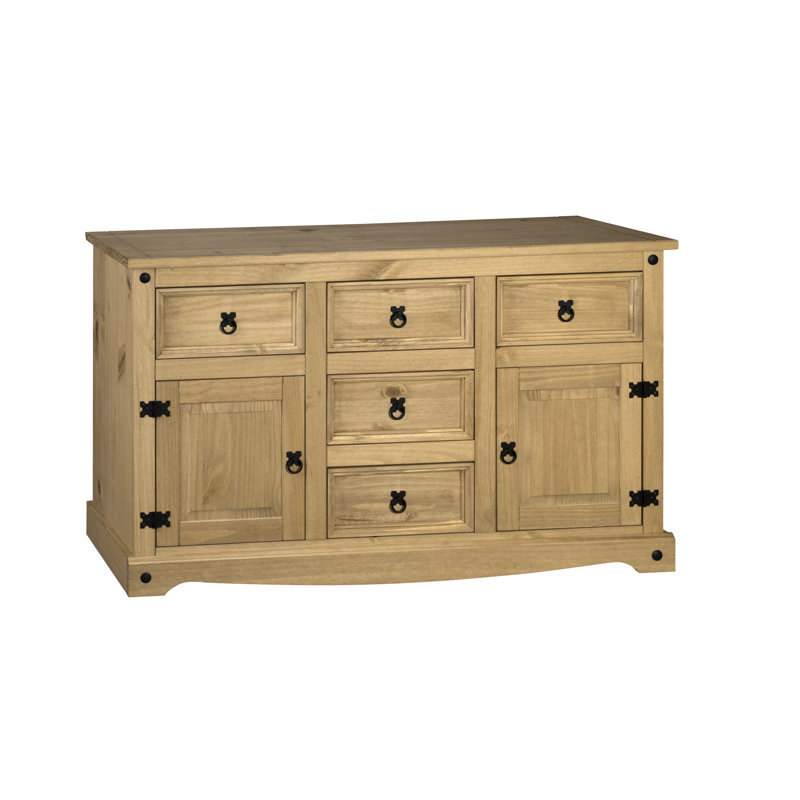 Tawanna 125cm Solid Wood Sideboard