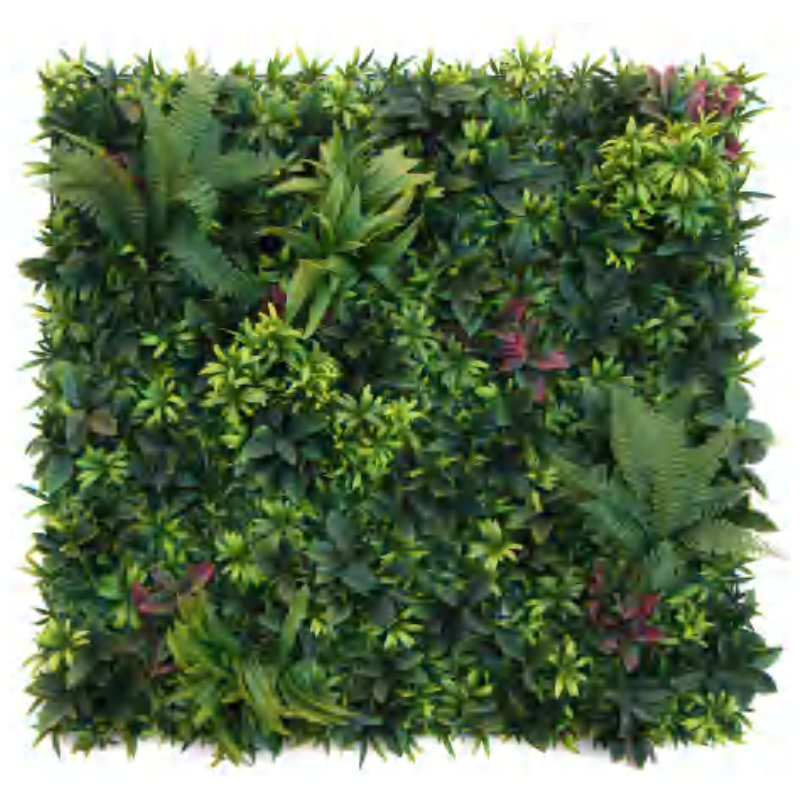 Artificial Green Wall Foliage Panels 100cm Faux Boxwood Tree