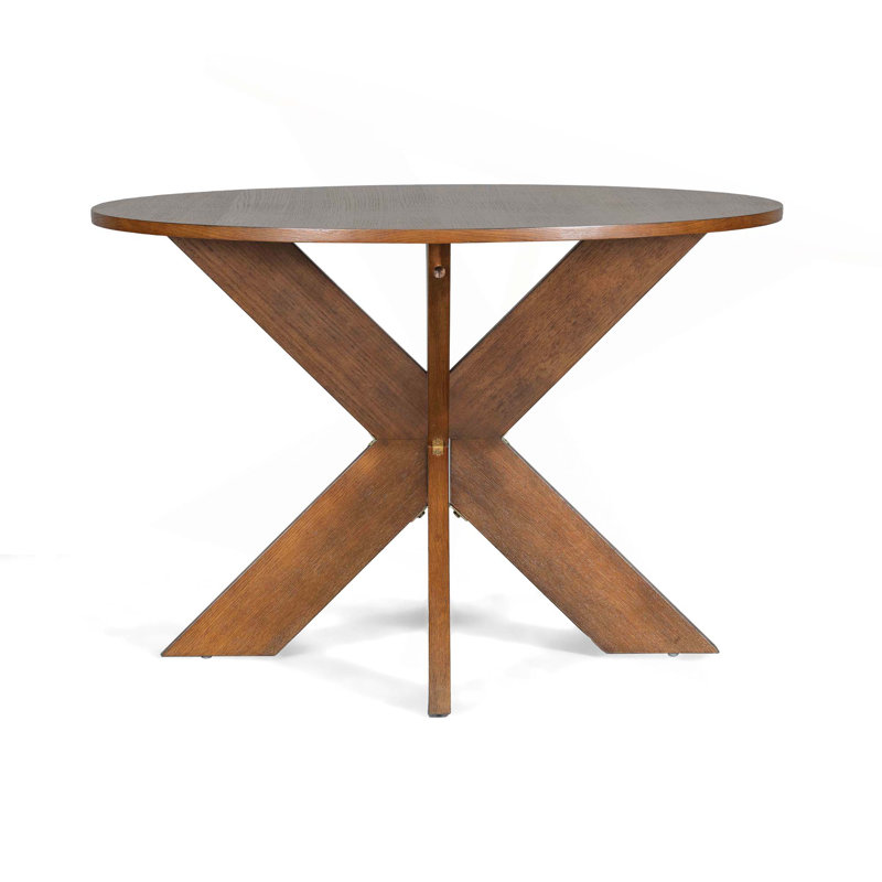 Round Dining Table Modern Farmhouse Kitchen Table