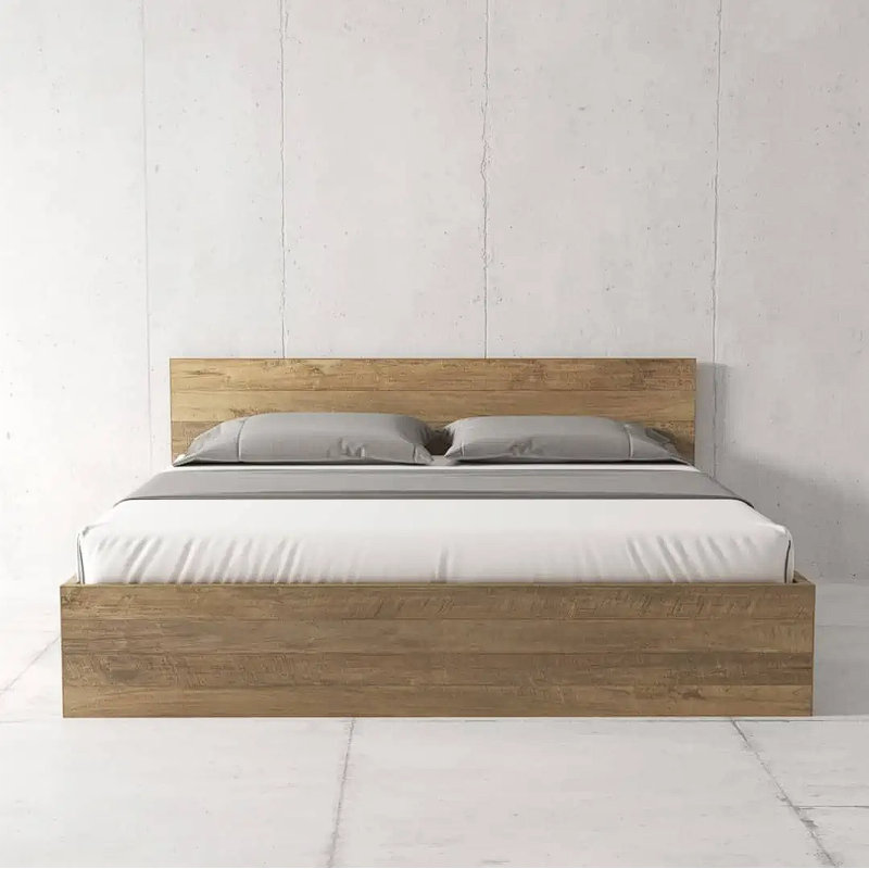 Davutlar Solid Wood Bed, King