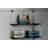 Keter Storage Shed Shelf Kit 40 Inch Easy Assembly Steel Reinforced Utility Kit with Heavy Duty Brackets and Rails, Black