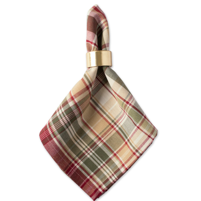 Serviette de coton 20" à épices d’automne Cullins