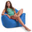 Fauteuil à billes pour siège structuré pour enfants, adolescents et adultes, fauteuil à billes confortable pour jouer, lire et regarder la télévision, fauteuil Malibu, plusieurs couleurs et tissus-239417867