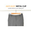 Irene Wood Non-Slip Hangers With Clips for Skirt/Pants-1733622356
