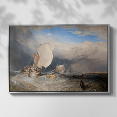 Cathédrale de Salisbury vue de l'évêché, v. 1825 - John Constable, toile tendue avec châssis encadrée