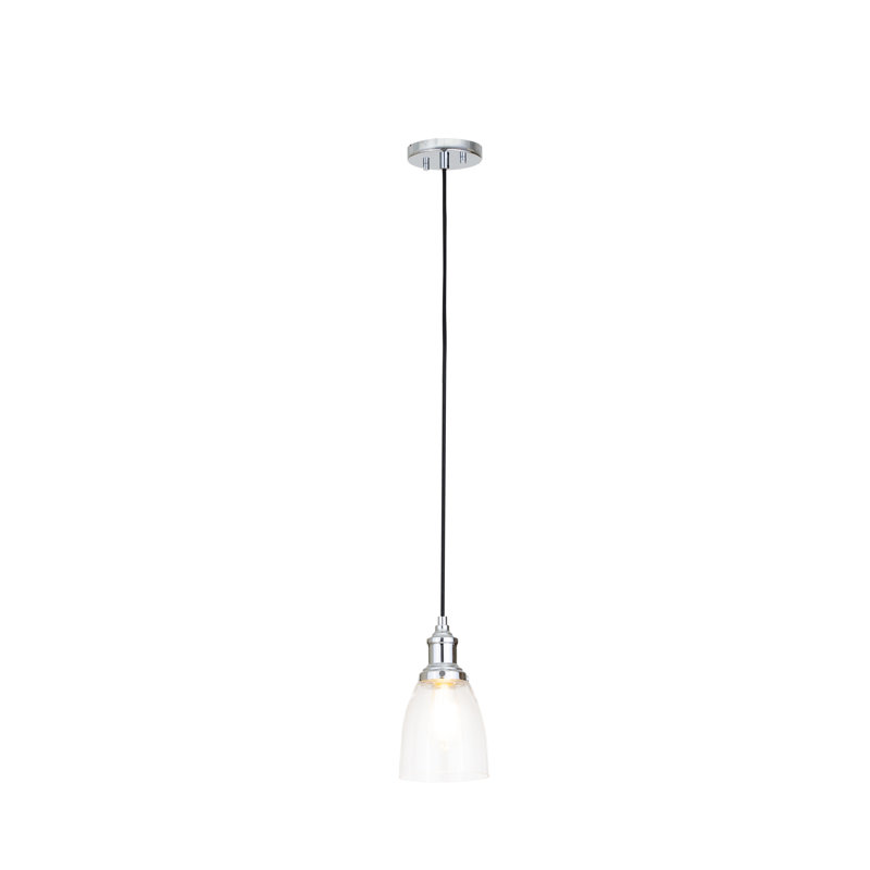 Sitkin 1 - Light Single Pendant, Polished Chrome