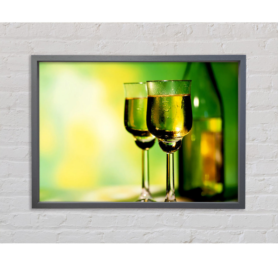 Gerahmter Kunstdruck Wine Lovers