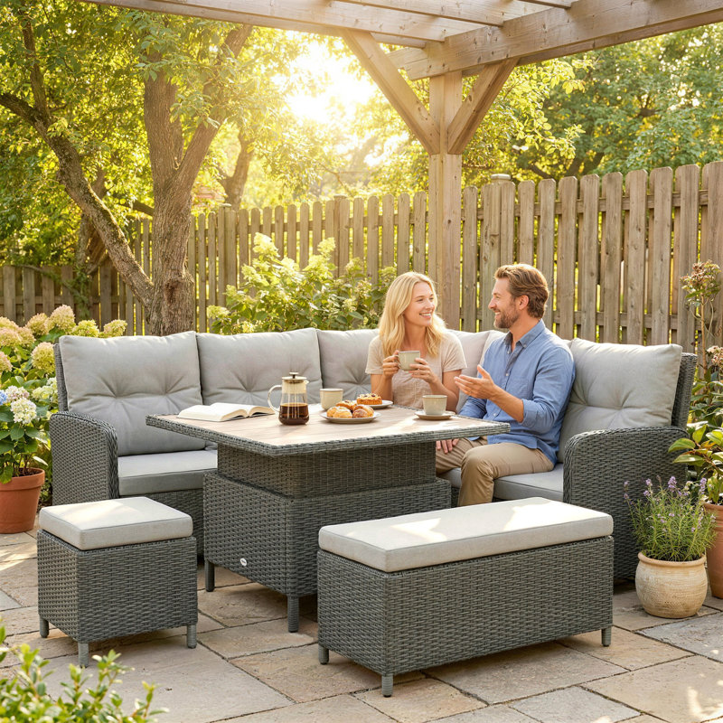 Rattan Sofa Set
