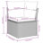  Garden Sofa Set Light Gray, Dark Gray