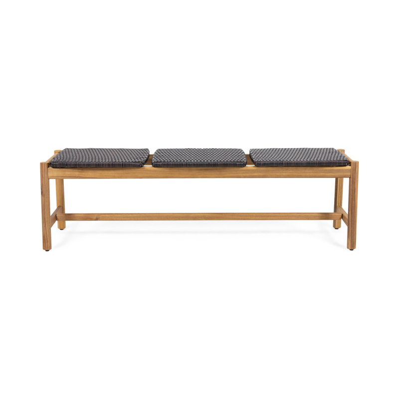 CAMBRIA 3 SEATER BENCH, Dark Gray