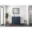 Meuble-lavabo l 36 po x P 22 po, décalé à droite et miroirs 34 po-614184657