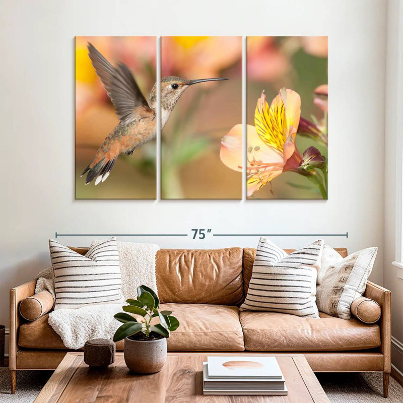 Brampt Charming Hummingbird, 42" H x 65" W