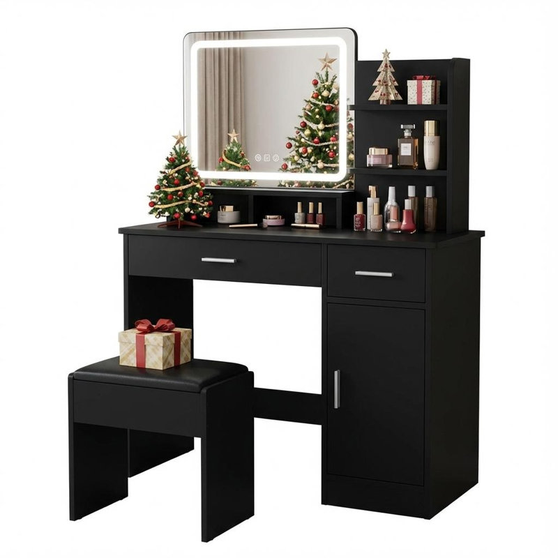 Dressing Table, Black