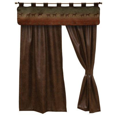 Wooded River Mustang Canyon III Drape Set