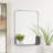 Metal Rectangle Wall Mirror-1572614178
