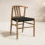Chaise d'appoint de patio en teck