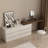 Makeup Vanity with Light mirror,6 drawers