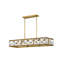 Jolie 1 - Light Kitchen Island Rectangle LED Pendant