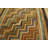 Multicolor Hooked Small Scatter Size American 1940s Antique Wool Rug