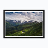 View From Mt. Alyeska Tram Ii Print