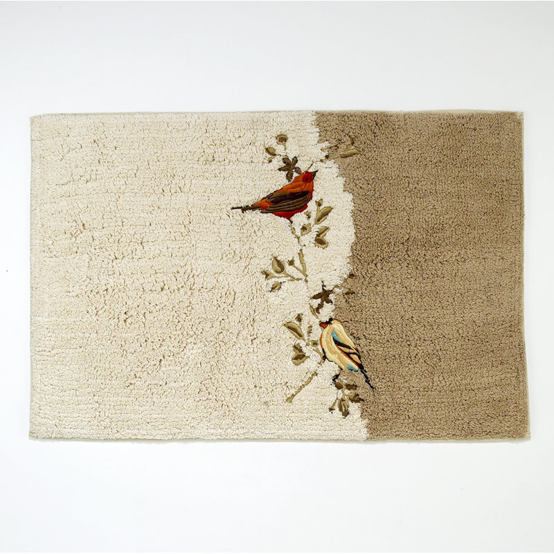 Culberson Cotton Non-Slip Bath Rug