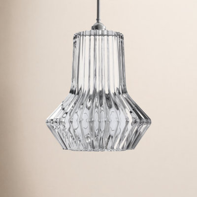 Montrose Single Light Glass Dimmable Pendant