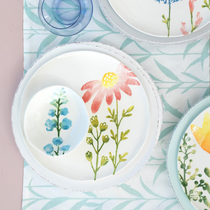 Fiori Di Campo Handmade Earthenware Condiment Server
