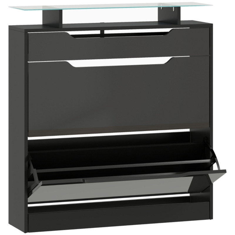16 Pair Shoe Storage Cabinet