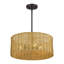 Lustre suspendu en bronze 3 lumières Weavington-121436177