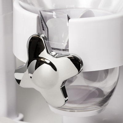 Double-Container Dry Food Dispenser