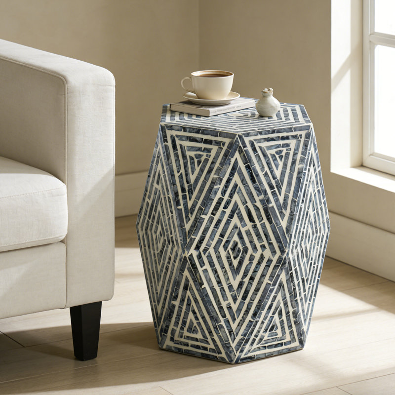 Table de bout hexagonale Maverick