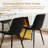 Modern PU Leather Upholstered Dining Chair-181410315