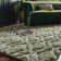 Peck Geometric Shag Area Rug
