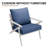 Outdoor 4'' Replacement Cushion Set Back Cushion With Retaining Clip-105494419-105494421