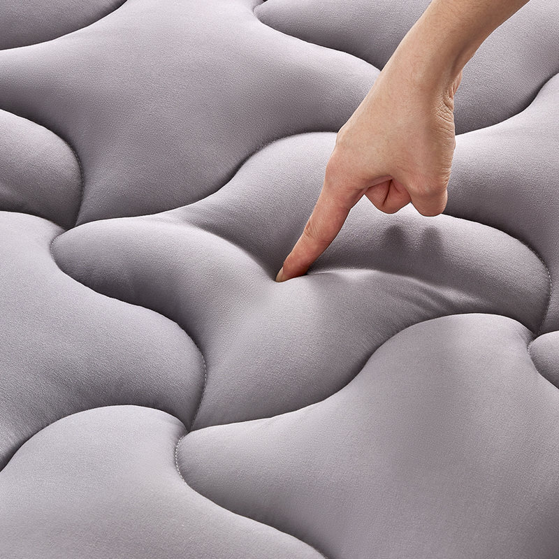 Protège-matelas Margarita, Gris, Simple