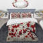 Ensemble de housse de couette Red Leaves Scarlet Simplicity - Leaves-107147535