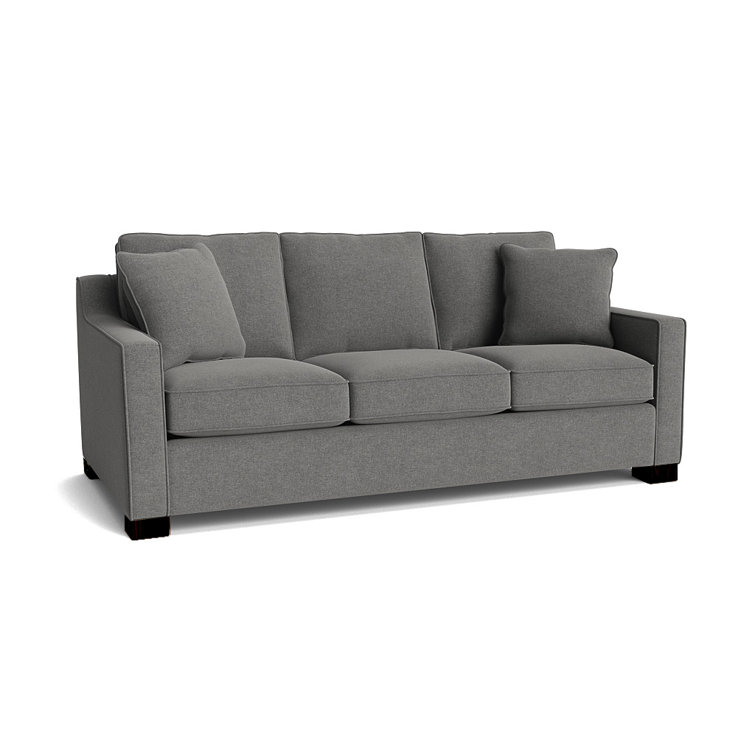 Aceyon 79" Square Arm Sofa Bed with Reversible Cushions