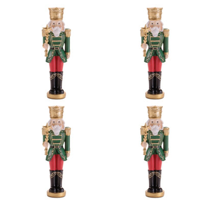 Figurines de Noël classiques (ensemble de 4)