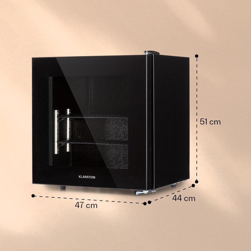 Klarstein 36m³ L Freestanding Mini Fridge with Freezer