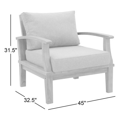 Marina 2 Piece Teak Set