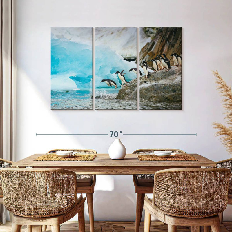 Manchots de plongeon Brampt, H 36 po x l 57 po