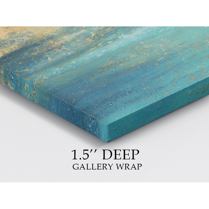 « littoral ii », peinture sur toile tendue, H 12 po x l 8 po x P 1 po